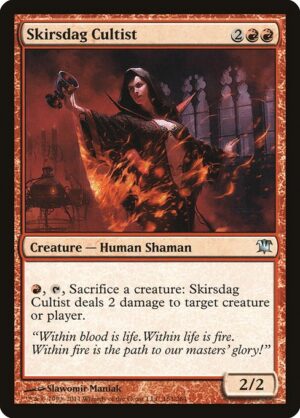 Skirsdag Cultist<br /><span class="collector-number">Collector No. 163</span>