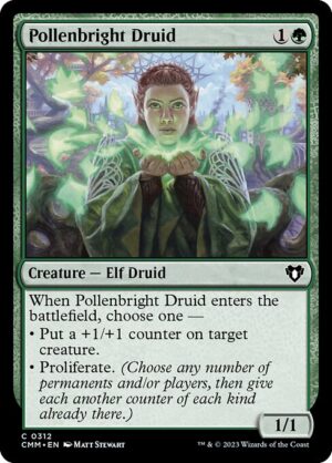 Pollenbright Druid<br /><span class="collector-number">Collector No. 312</span>
