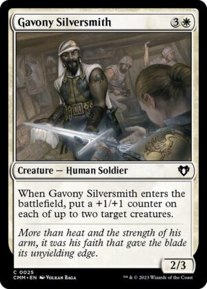 Gavony Silversmith<br /><span class="collector-number">Collector No. 25</span>