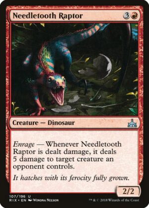 Needletooth Raptor<br /><span class="collector-number">Collector No. 107</span>
