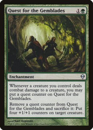Quest for the Gemblades<br /><span class="collector-number">Collector No. 177</span>