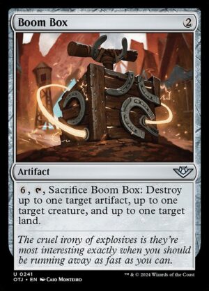 Boom Box<br /><span class="collector-number">Collector No. 241</span>