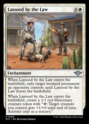 Lassoed by the Law<br /><span class="collector-number">Collector No. 18</span>