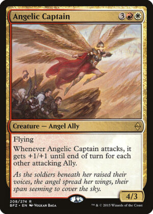 Angelic Captain - Foil<br /><span class="collector-number">Collector No. 208</span>