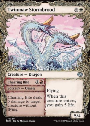 Twinmaw Stormbrood // Charring Bite<br /><span class="collector-number">Collector No. 320</span>