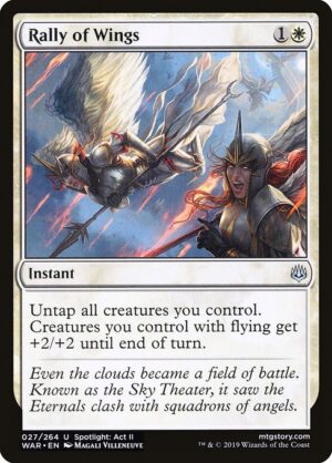 Rally of Wings<br /><span class="collector-number">Collector No. 27</span>