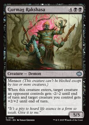 Gurmag Rakshasa<br /><span class="collector-number">Collector No. 81</span>