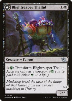 Blightreaper Thallid // Blightsower Thallid<br /><span class="collector-number">Collector No. 92</span>