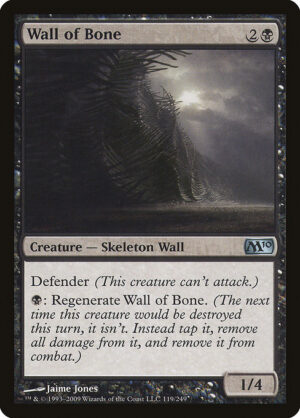 Wall of Bone<br /><span class="collector-number">Collector No. 119</span>