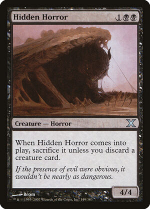 Hidden Horror<br /><span class="collector-number">Collector No. 149</span>