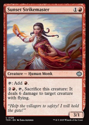 Sunset Strikemaster<br /><span class="collector-number">Collector No. 126</span>