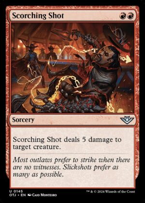 Scorching Shot - Foil<br /><span class="collector-number">Collector No. 145</span>