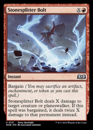 Stonesplitter Bolt<br /><span class="collector-number">Collector No. 151</span>