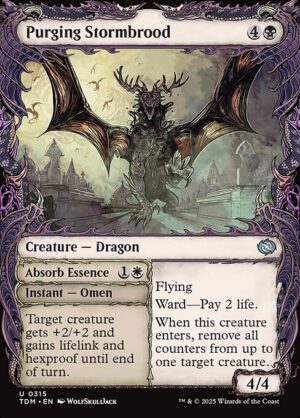 Purging Stormbrood // Absorb Essence<br /><span class="collector-number">Collector No. 315</span>