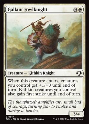 Gallant Fowlknight<br /><span class="collector-number">Collector No. 17</span>