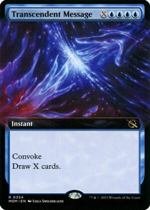 Transcendent Message - Foil<br /><span class="collector-number">Collector No. 354</span>