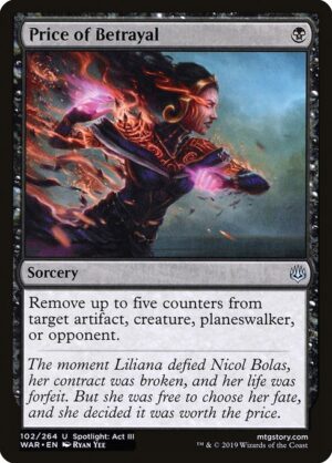 Price of Betrayal<br /><span class="collector-number">Collector No. 102</span>