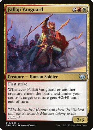 Fallaji Vanguard - Foil<br /><span class="collector-number">Collector No. 210</span>