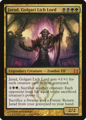 Jarad, Golgari Lich Lord<br /><span class="collector-number">Collector No. 174</span>