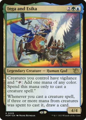 Inga and Esika<br /><span class="collector-number">Collector No. 229</span>