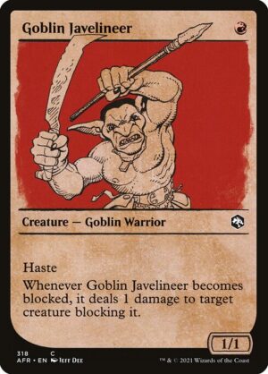 Goblin Javelineer<br /><span class="collector-number">Collector No. 318</span>