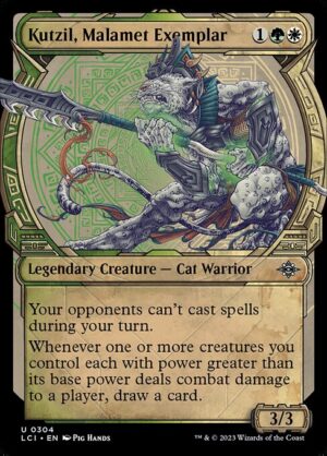 Kutzil, Malamet Exemplar - Foil<br /><span class="collector-number">Collector No. 304</span>