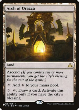 Arch of Orazca<br /><span class="collector-number">Collector No. RIX-185</span>