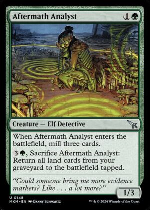 Aftermath Analyst<br /><span class="collector-number">Collector No. 148</span>