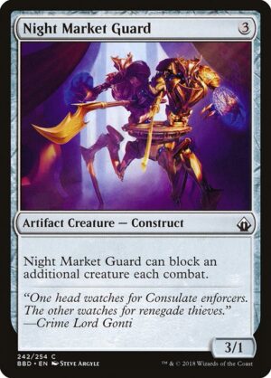Night Market Guard<br /><span class="collector-number">Collector No. 242</span>