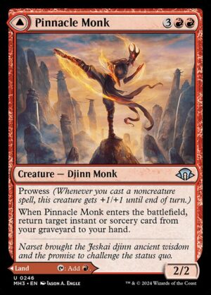Pinnacle Monk // Mystic Peak - Foil<br /><span class="collector-number">Collector No. 246</span>