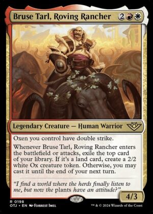 Bruse Tarl, Roving Rancher - Foil<br /><span class="collector-number">Collector No. 198</span>