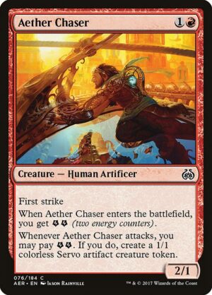 Aether Chaser<br /><span class="collector-number">Collector No. 76</span>