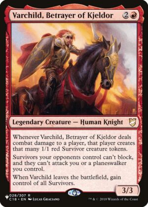 Varchild, Betrayer of Kjeldor<br /><span class="collector-number">Collector No. C18-28</span>