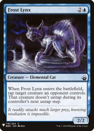 Frost Lynx<br /><span class="collector-number">Collector No. BBD-118</span>