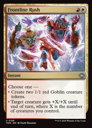 Frontline Rush - Foil<br /><span class="collector-number">Collector No. 186</span>