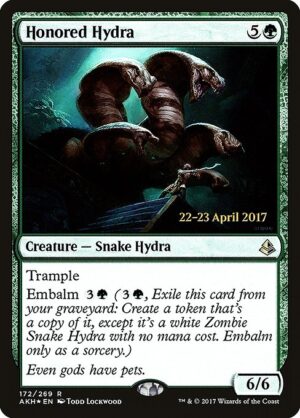 Honored Hydra - Foil<br /><span class="collector-number">Collector No. 172s</span>