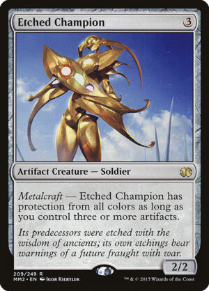 Etched Champion<br /><span class="collector-number">Collector No. 209</span>