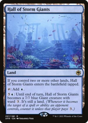 Hall of Storm Giants<br /><span class="collector-number">Collector No. 257p</span>