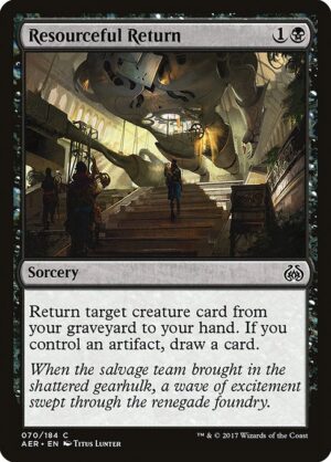 Resourceful Return<br /><span class="collector-number">Collector No. 70</span>