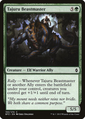 Tajuru Beastmaster<br /><span class="collector-number">Collector No. 193</span>
