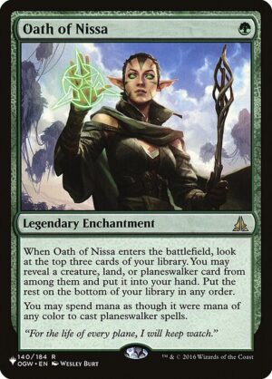 Oath of Nissa<br /><span class="collector-number">Collector No. OGW-140</span>