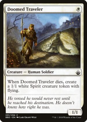 Doomed Traveler<br /><span class="collector-number">Collector No. 91</span>