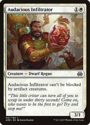 Audacious Infiltrator<br /><span class="collector-number">Collector No. 7</span>