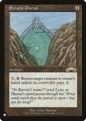 Erratic Portal<br /><span class="collector-number">Collector No. EXO-132</span>