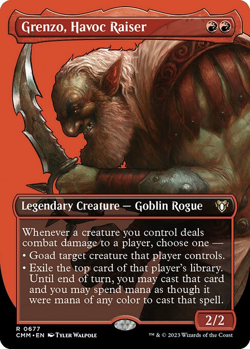 Grenzo, Havoc Raiser<br /><span class="collector-number">Collector No. 677</span>