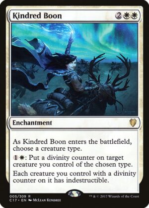 Kindred Boon<br /><span class="collector-number">Collector No. 5</span>