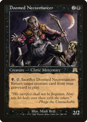 Doomed Necromancer<br /><span class="collector-number">Collector No. 140</span>