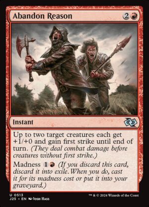 Abandon Reason<br /><span class="collector-number">Collector No. 513</span>