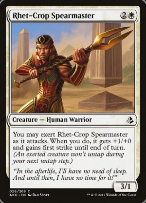 Rhet-Crop Spearmaster<br /><span class="collector-number">Collector No. 26</span>