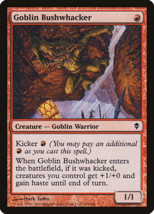 Goblin Bushwhacker<br /><span class="collector-number">Collector No. 125</span>